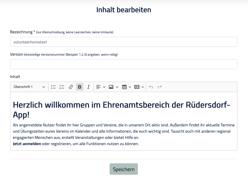 CMS volunteerhometext